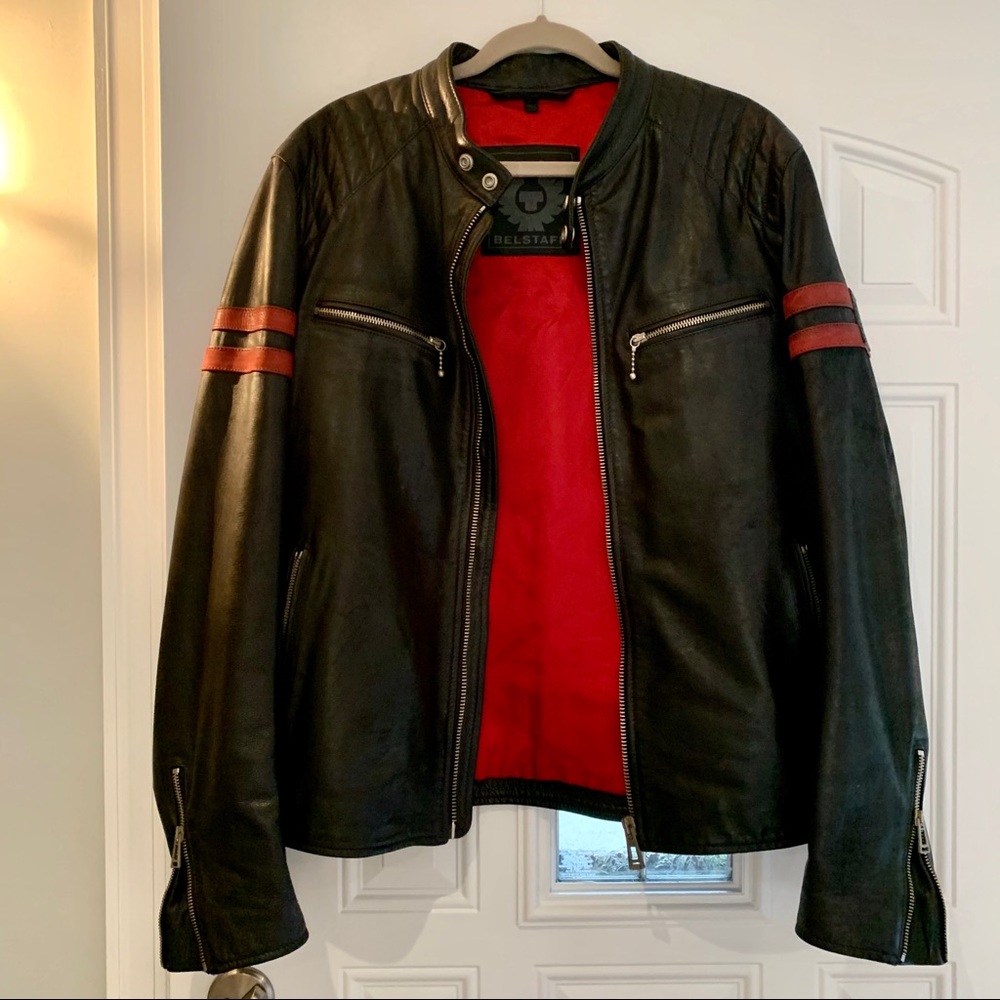 Belstaff men’s leather jacket XL (54)